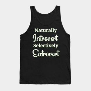 IntroverExtrovert Tank Top